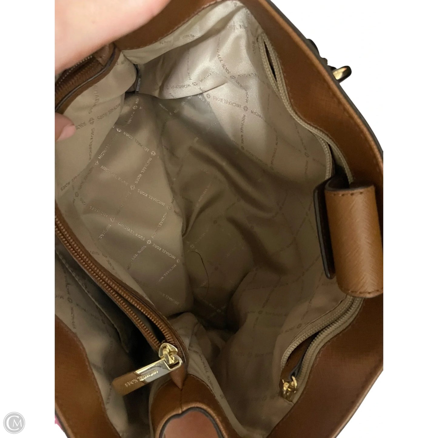 Handbag Designer By Michael Kors, Size: Large