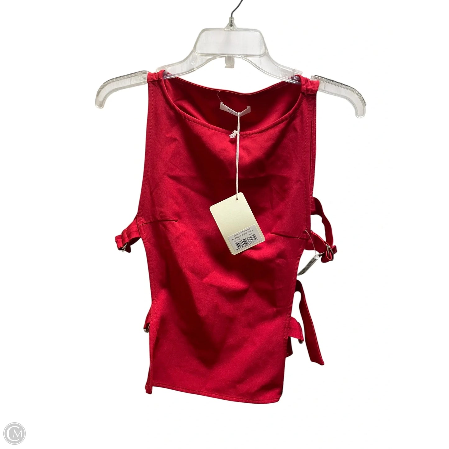 Top Sleeveless By Clothes Mentor In Red, Size: Xs