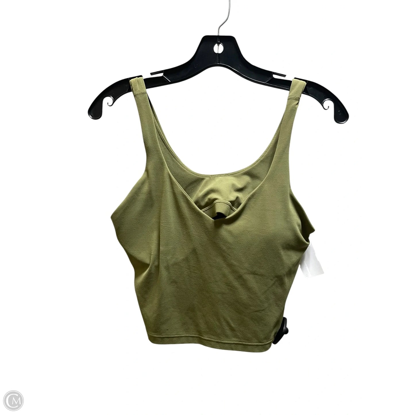 Athletic Tank Top By Lululemon In Green, Size: 10