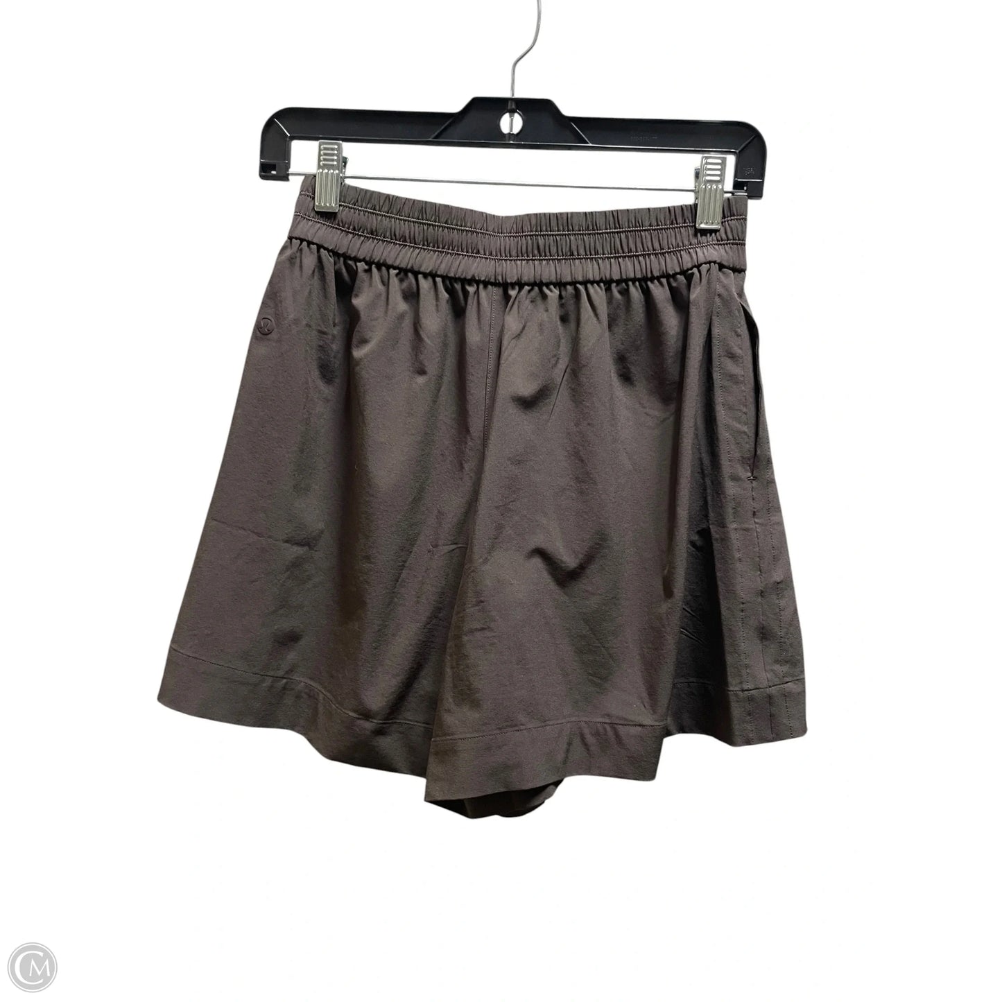 Athletic Shorts By Lululemon In Brown, Size: Xxs