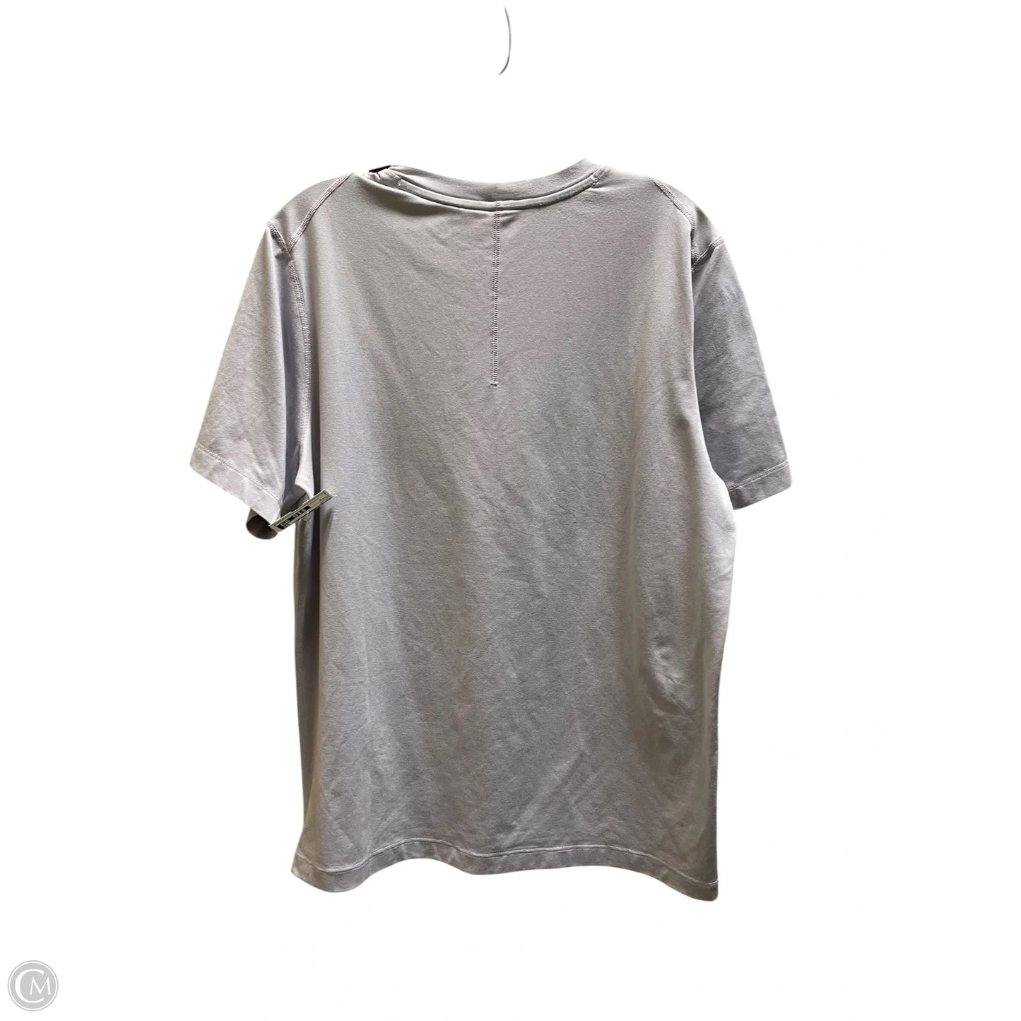 Top Short Sleeve By Lululemon In Purple, Size: M