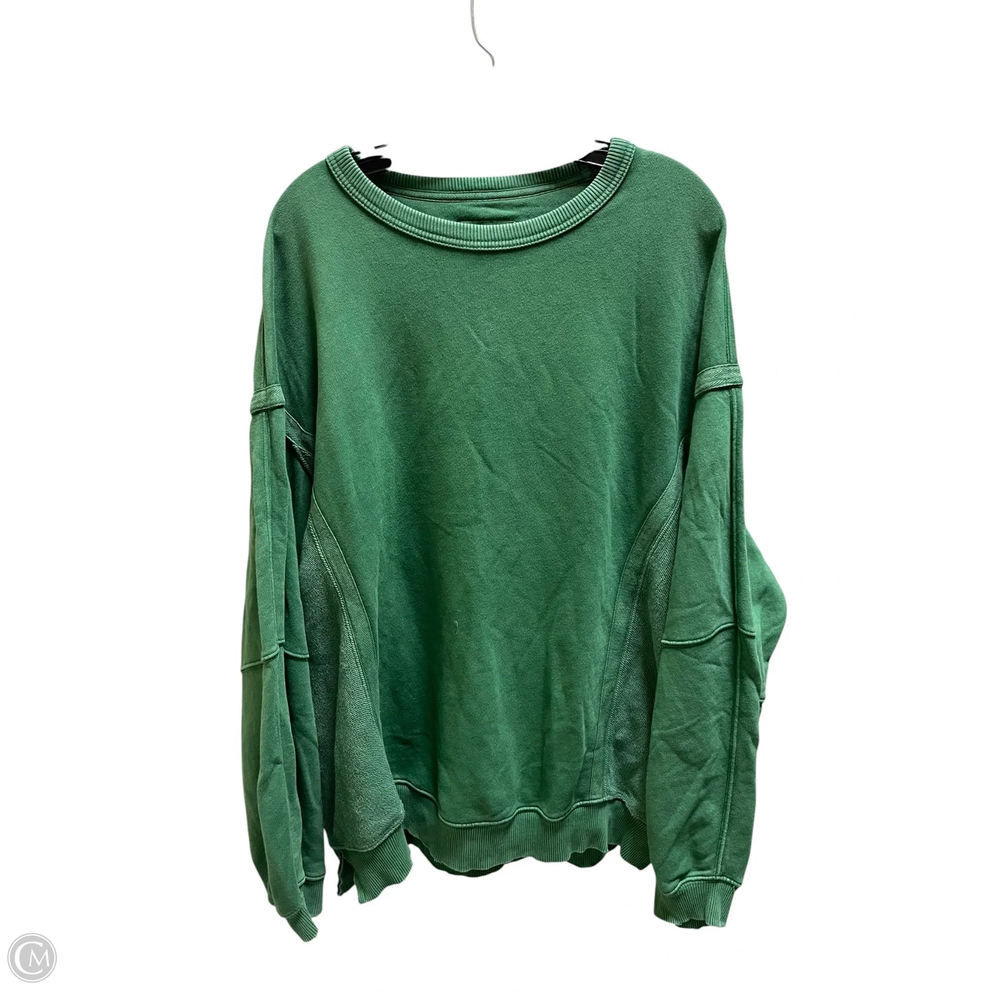 Sweatshirt Crewneck By Aerie In Green, Size: M