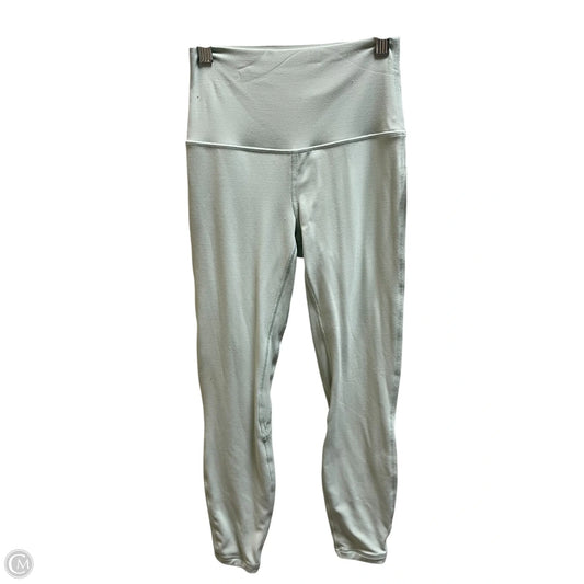 Athletic Leggings By Lululemon In Green, Size: 4