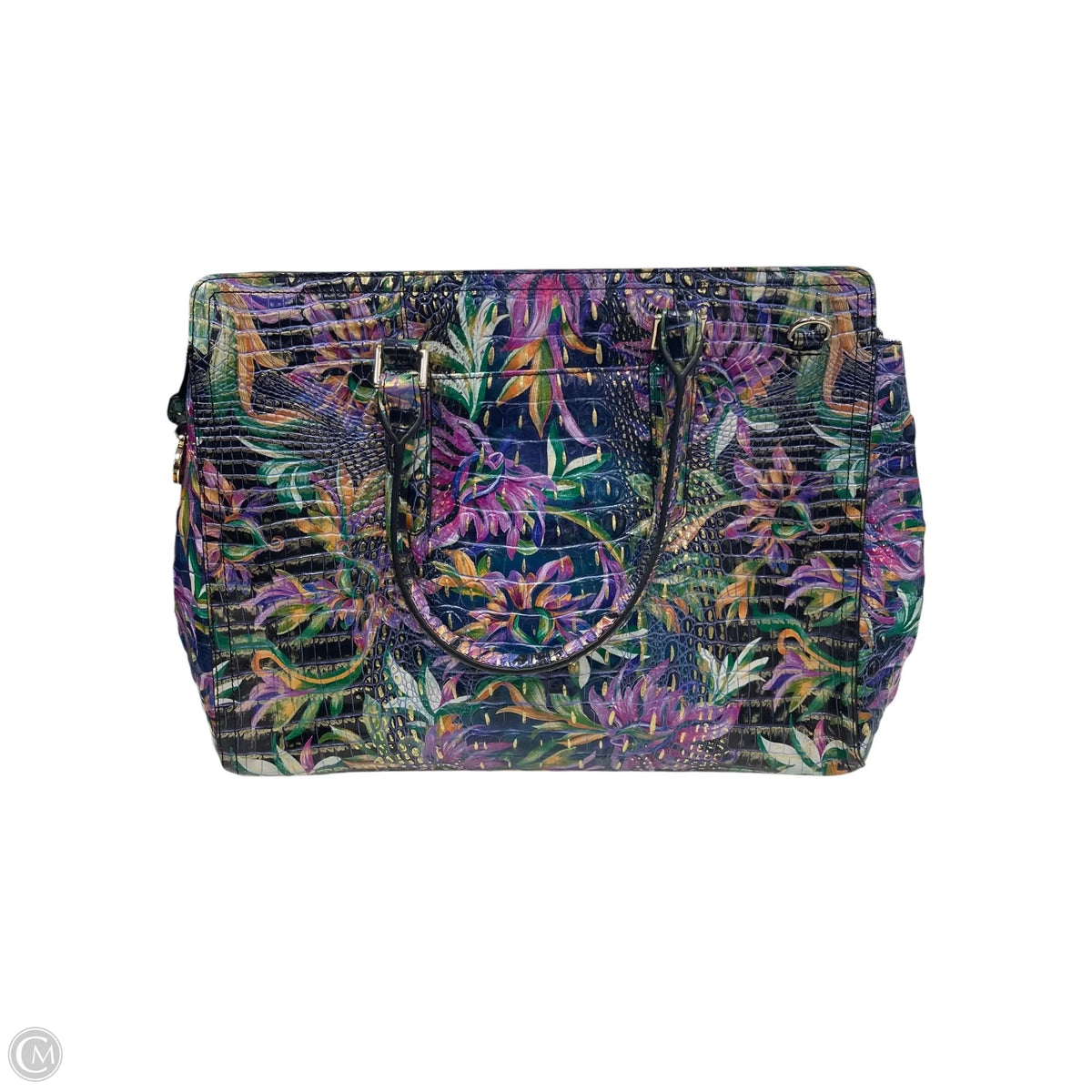 Handbag Designer By Brahmin, Size: Large