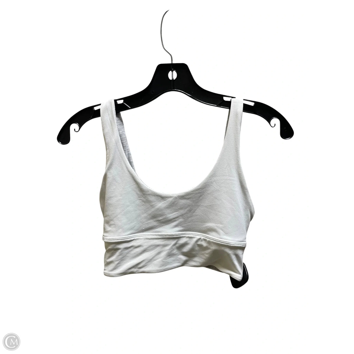 Athletic Bra By Lululemon In White, Size: S
