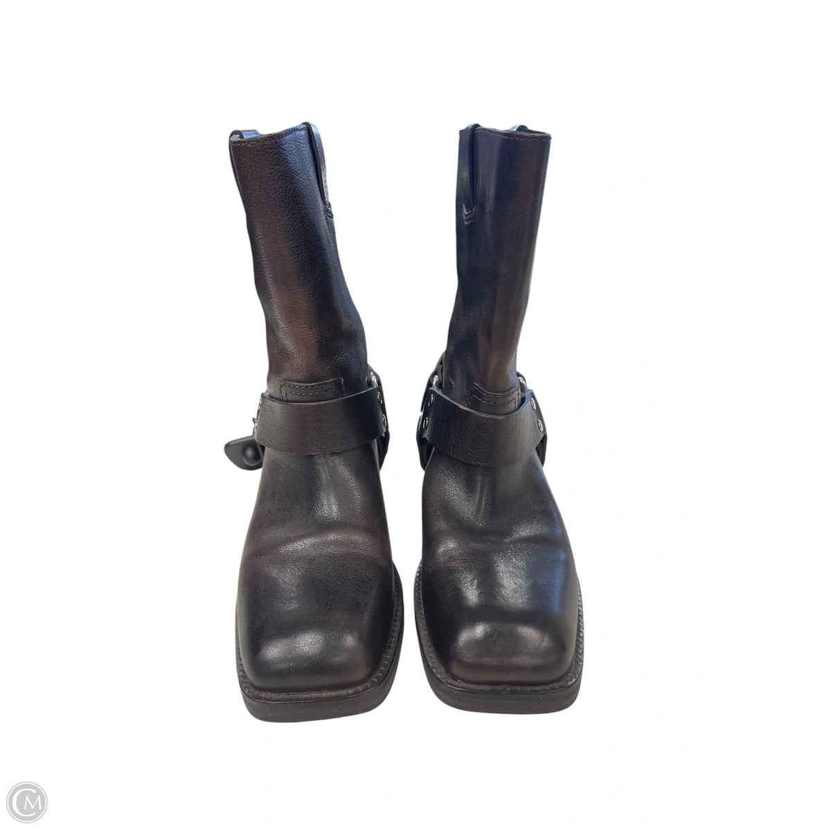 Boots Designer By Tory Burch In Brown, Size: 8