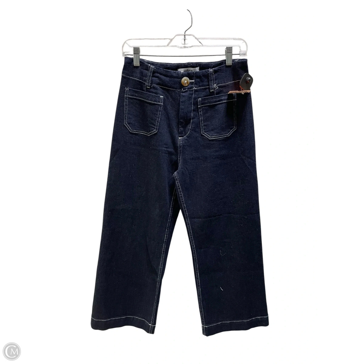 Jeans Straight By Mica In Blue Denim, Size: 6