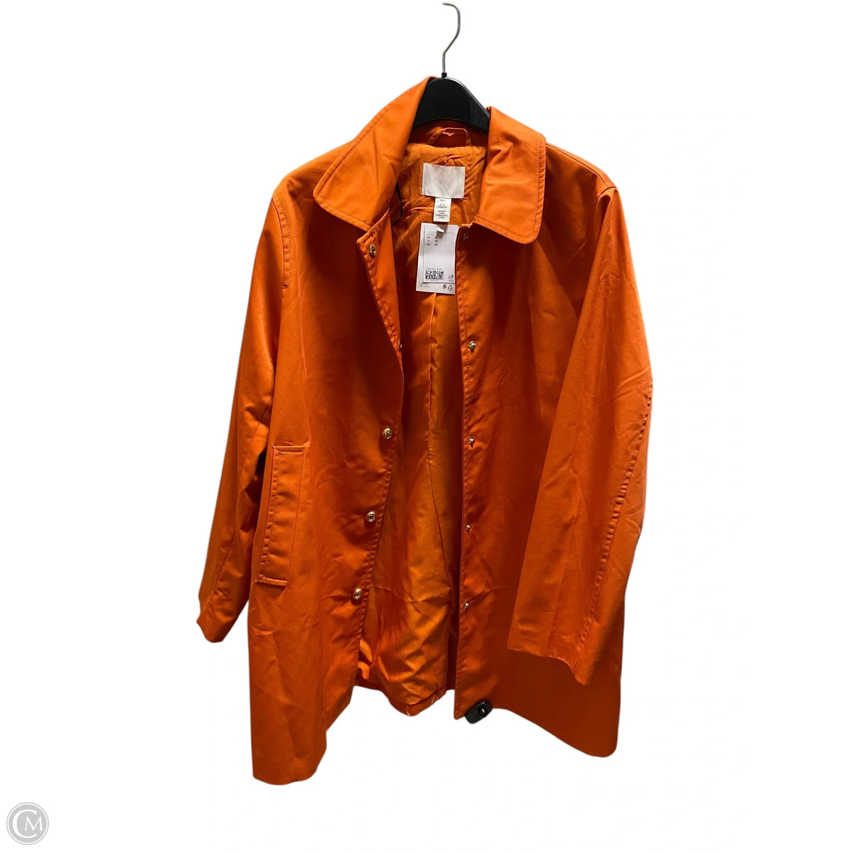 Coat Other By H&m In Orange, Size: Xl