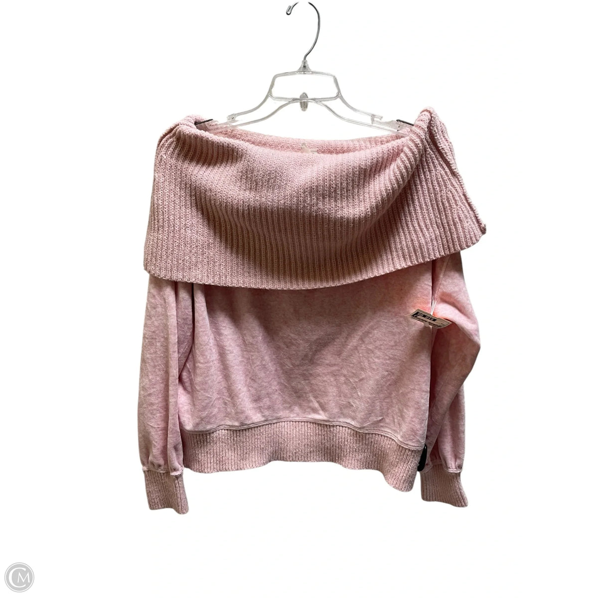 Top Long Sleeve By Daily Practice By Anthropologie In Pink, Size: S