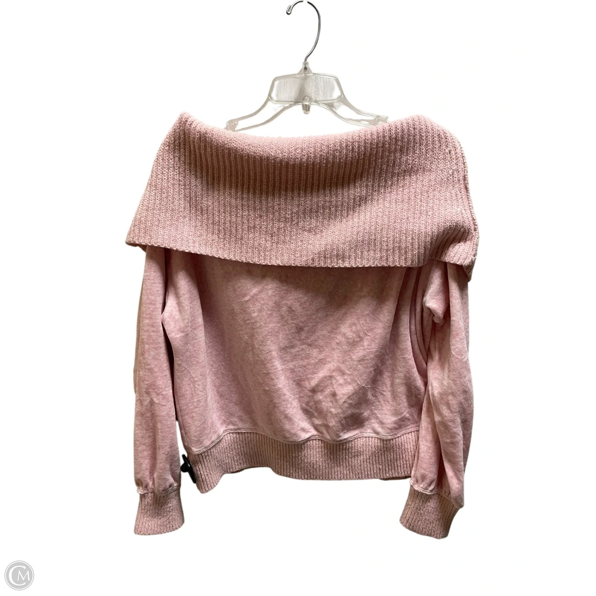 Top Long Sleeve By Daily Practice By Anthropologie In Pink, Size: S