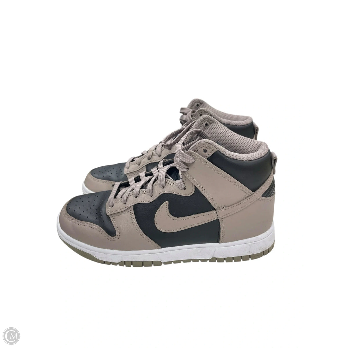 Shoes Sneakers By Nike In Black & Brown, Size: 8