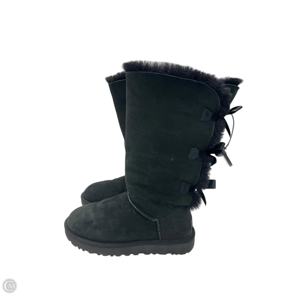 Boots Designer By Ugg In Black, Size: 8