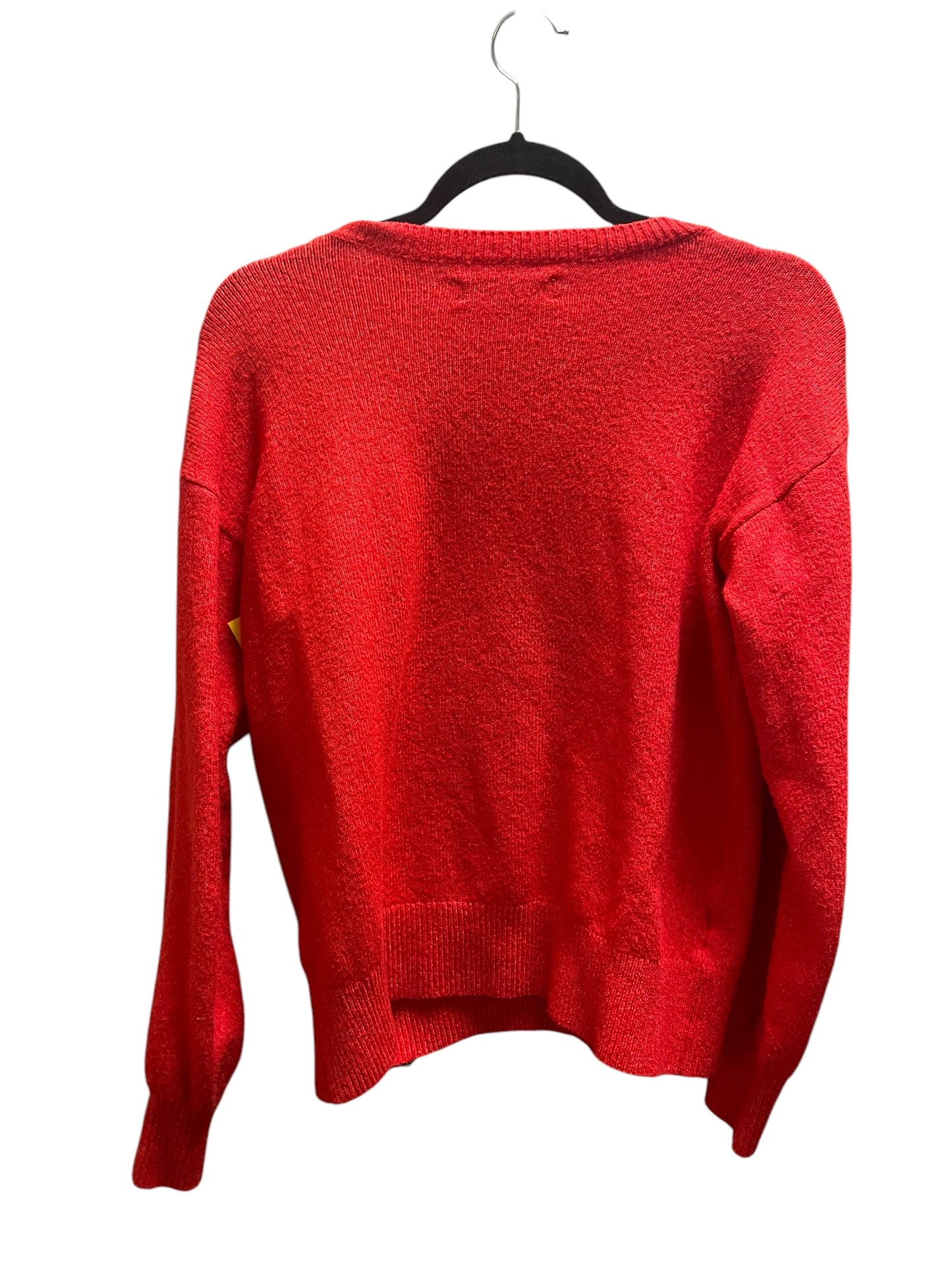 Sweater By Loft In Red, Size: Xs