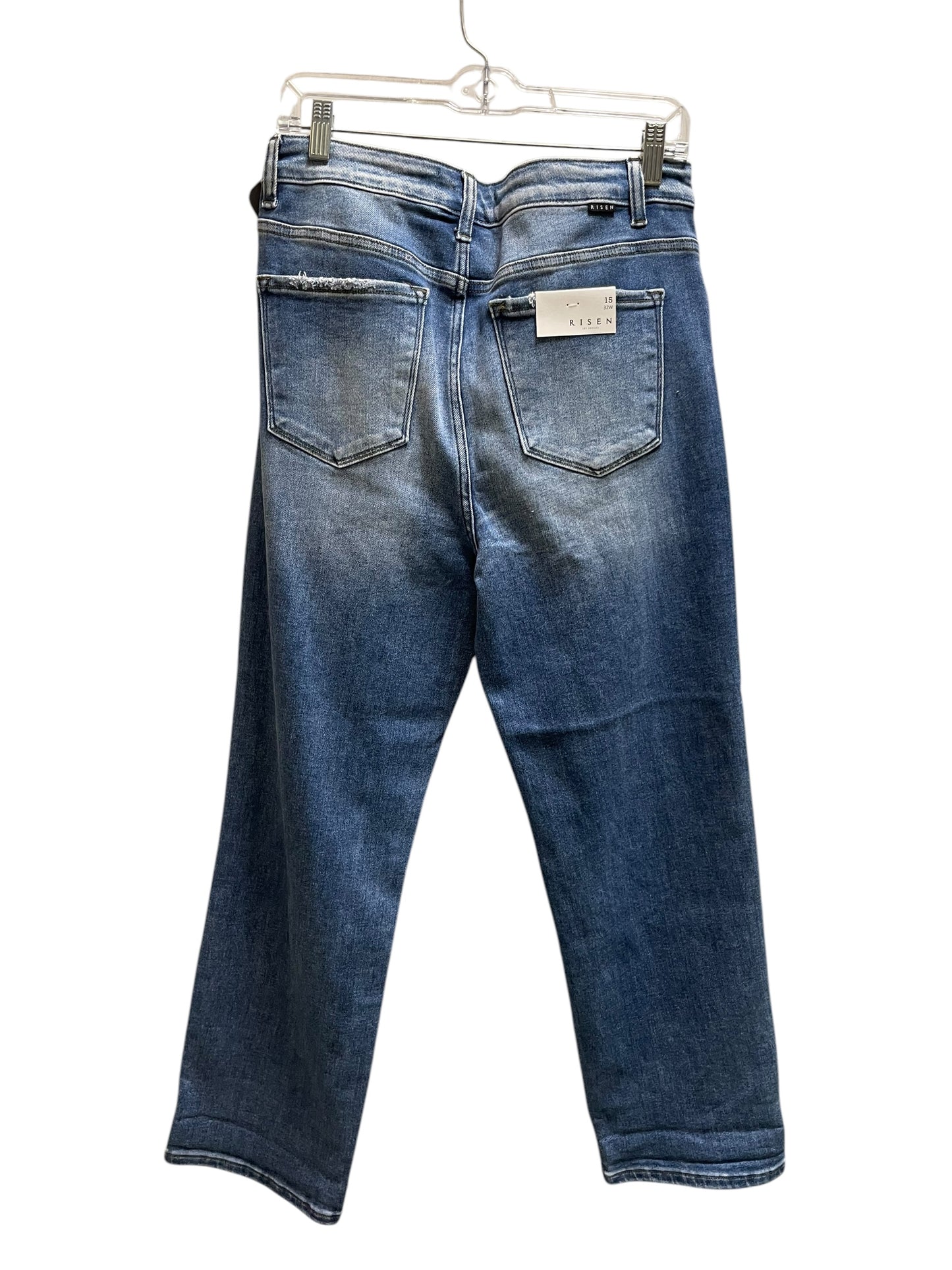 Jeans Boot Cut By Risen In Blue Denim, Size: 14