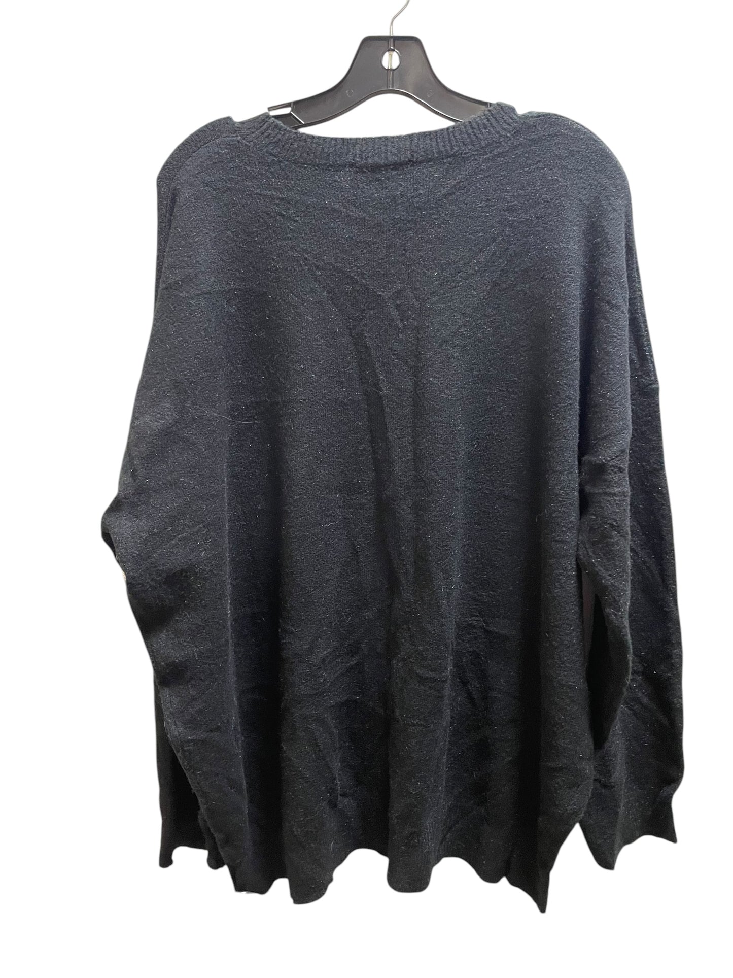 Sweater By Gilli In Black, Size: 1x