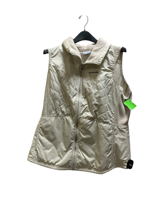 Vest Puffer & Quilted By Columbia In Cream, Size: Xl