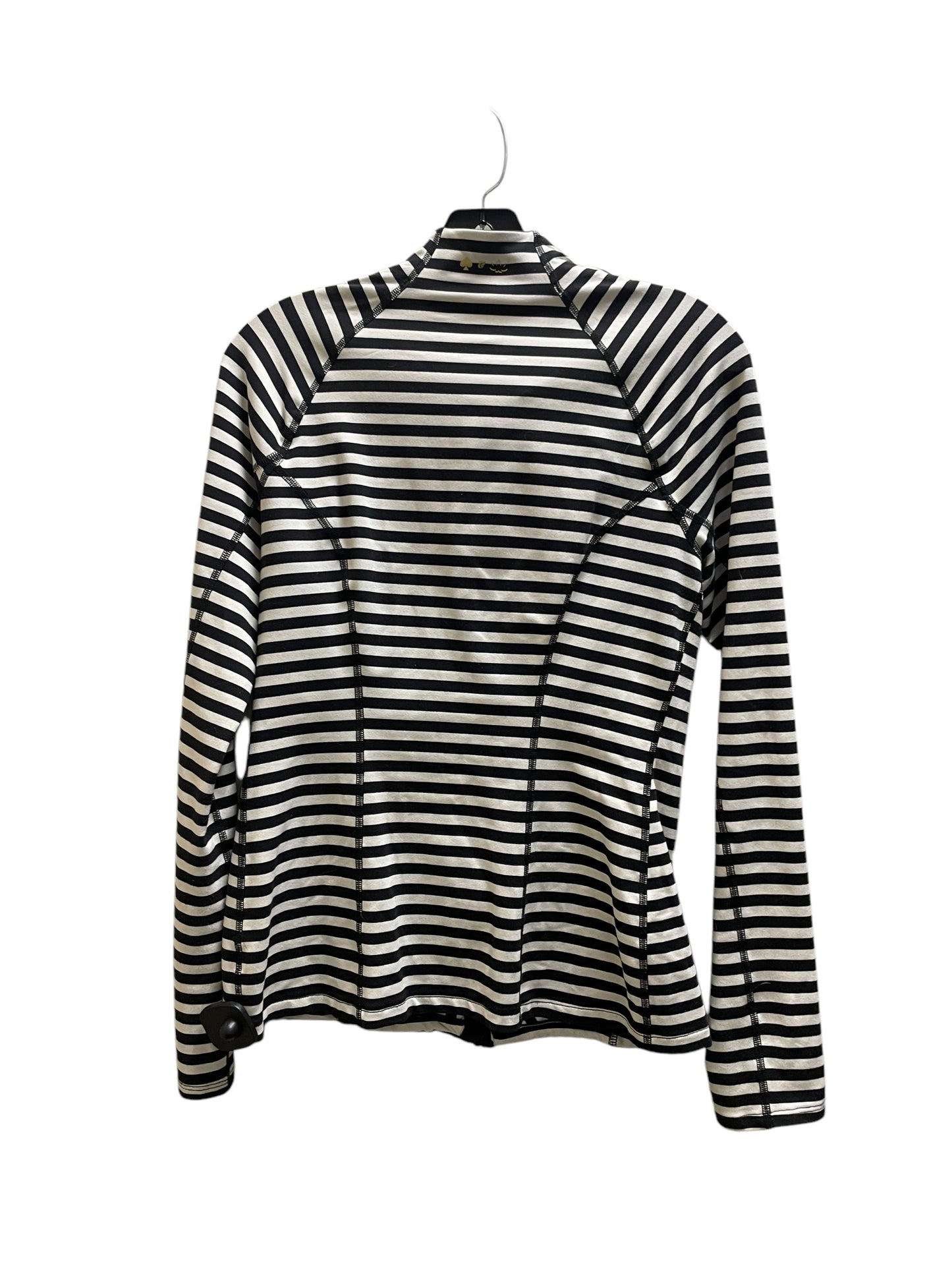 Jacket Designer By Kate Spade In Striped Pattern, Size: M