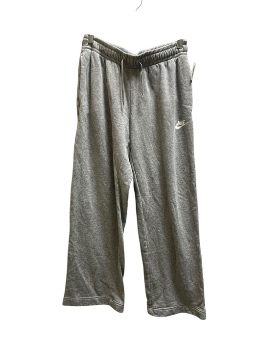 Athletic Pants By Nike Apparel In Grey, Size: S