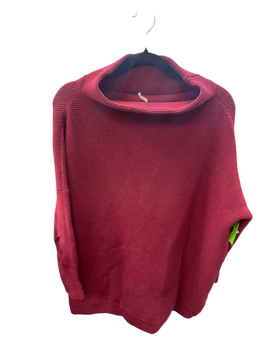 Sweater By Free People In Maroon, Size: M