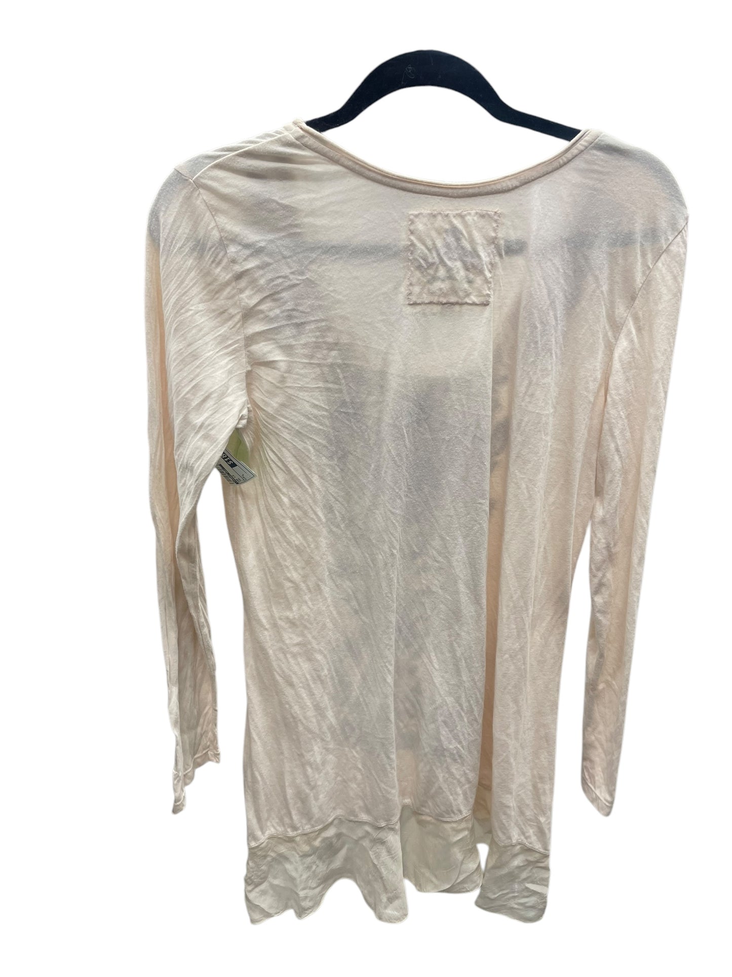 Top Long Sleeve By Johnny Was In Tan, Size: L