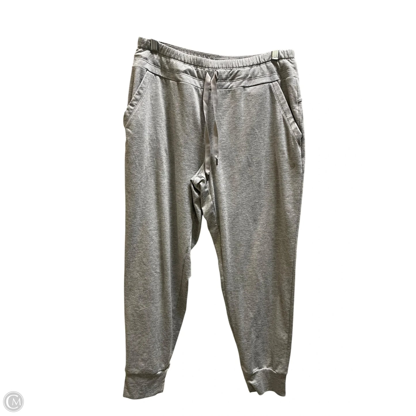 Athletic Pants By Apana In Grey, Size: L
