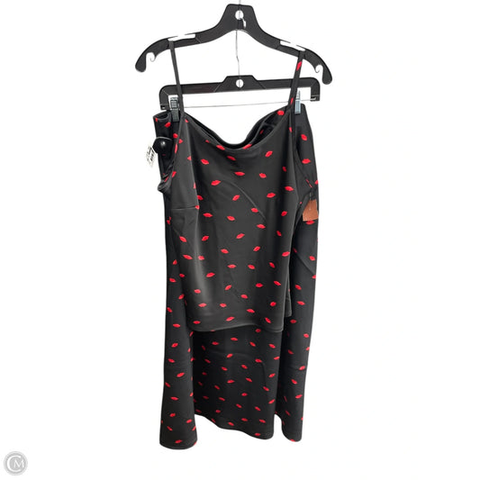 Skirt Set 2pc By A New Day In Black, Size: Xl