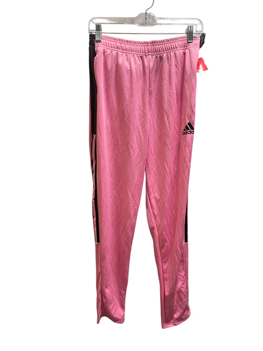 Athletic Pants By Adidas In Pink, Size: M