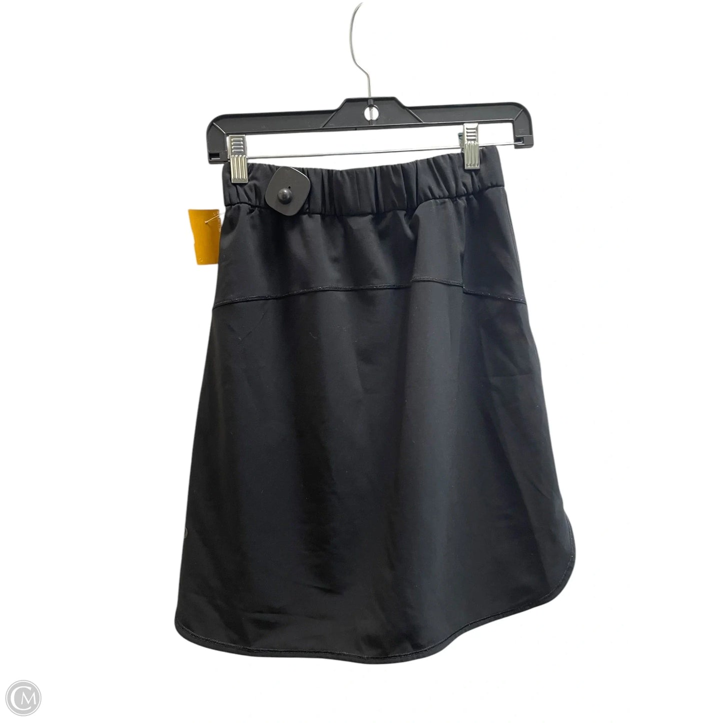Athletic Skirt By Lululemon In Black, Size: 4