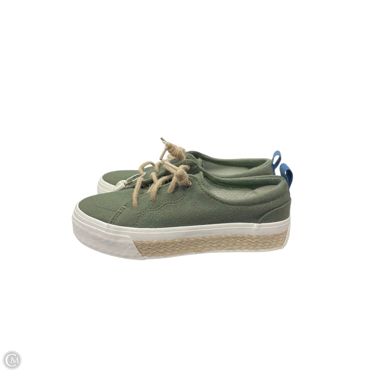 Shoes Flats By Sperry In Green, Size: 7