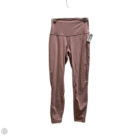 Athletic Leggings By Lululemon In Pink, Size: 4