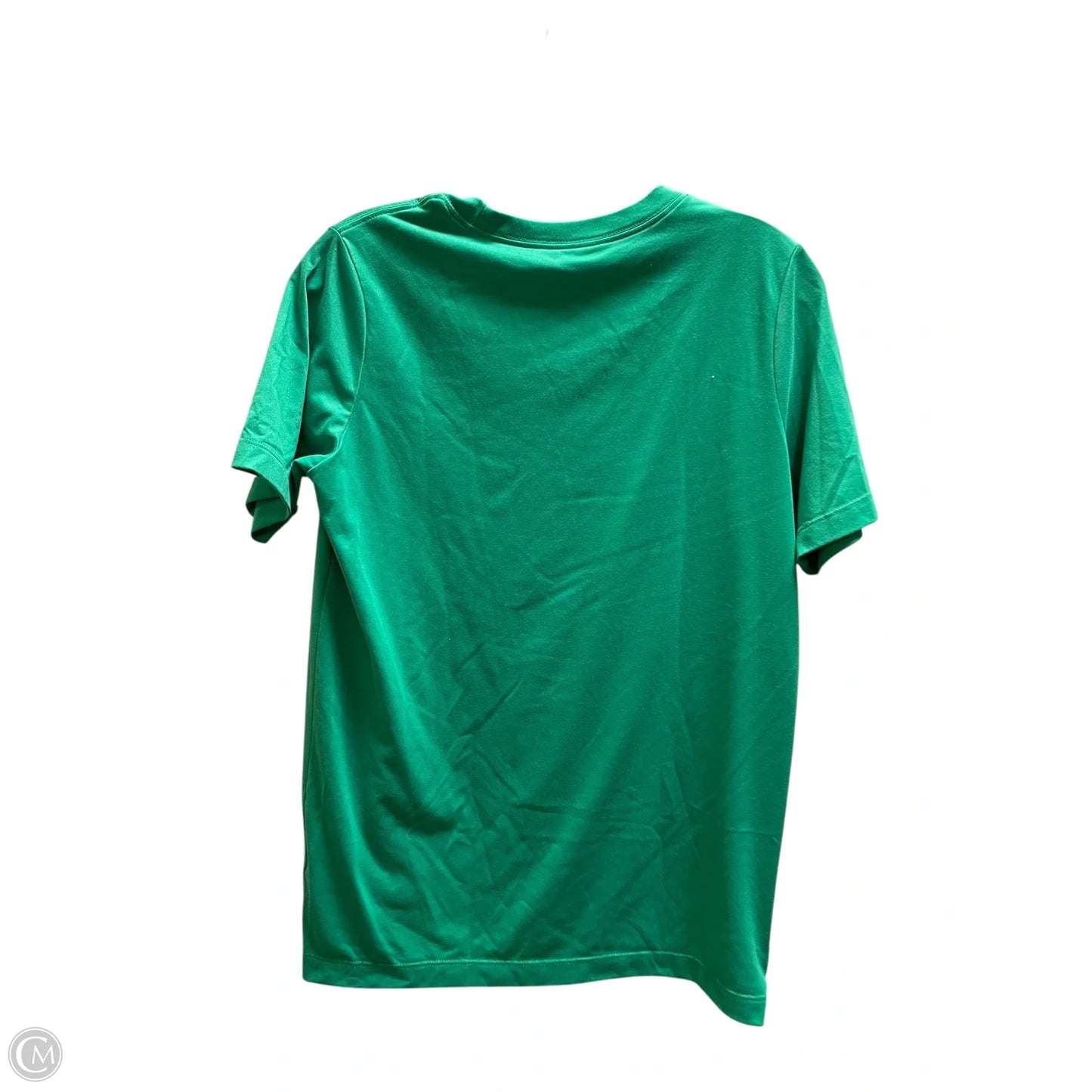 Athletic Top Short Sleeve By Nike Apparel In Green, Size: Xl