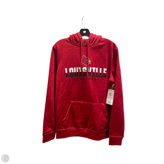 Sweatshirt Hoodie By Colosseum In Red, Size: S
