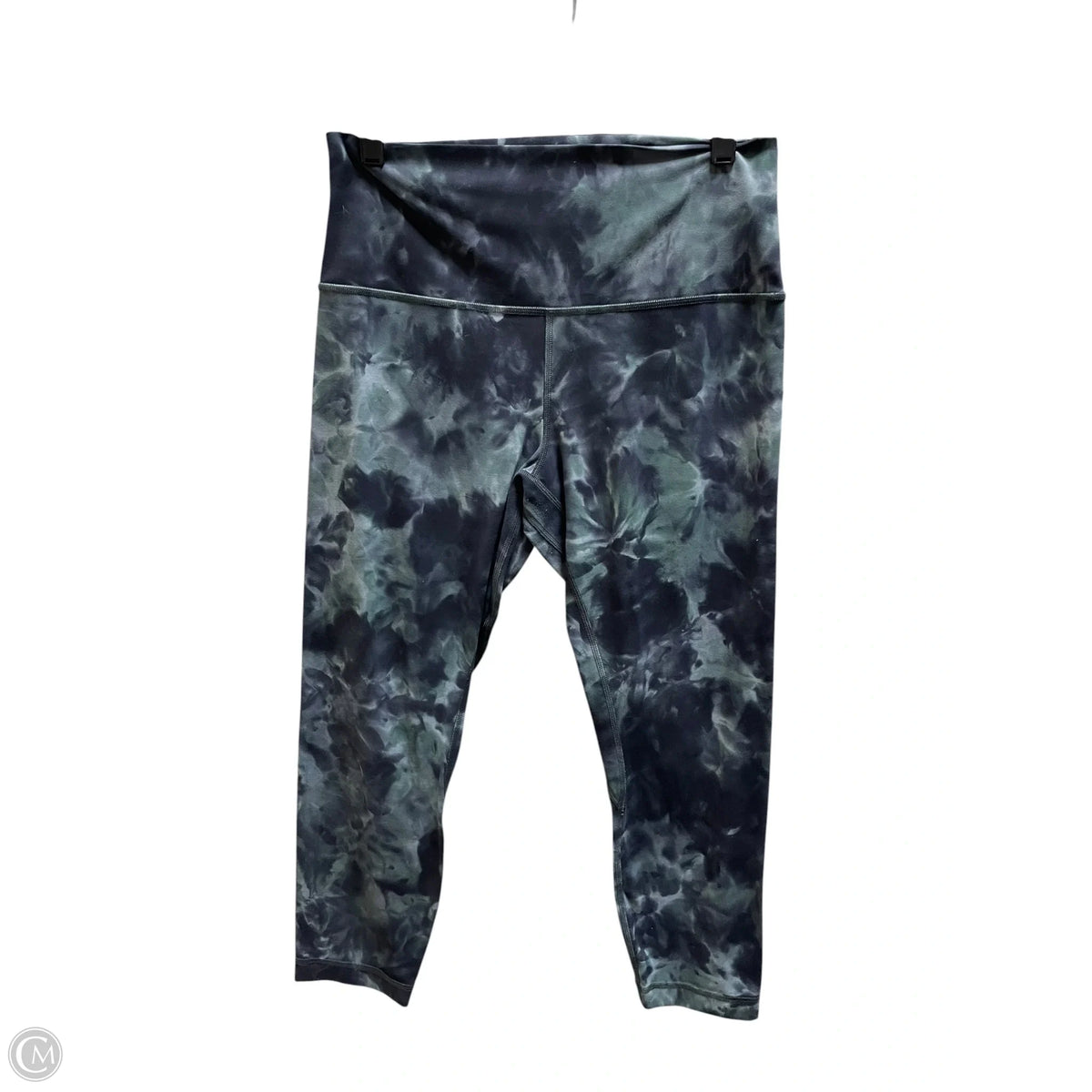 Athletic Leggings By Lululemon In Tie Dye Print, Size: 10