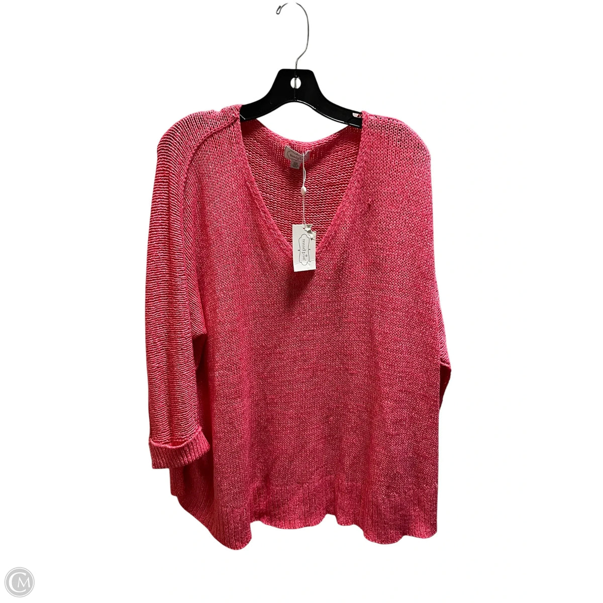 Sweater By Mudpie In Pink, Size: Osfm