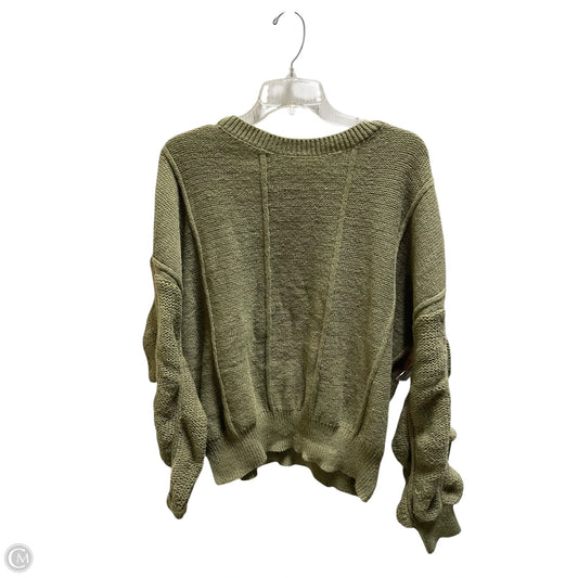 Sweater By Clothes Mentor In Green, Size: M