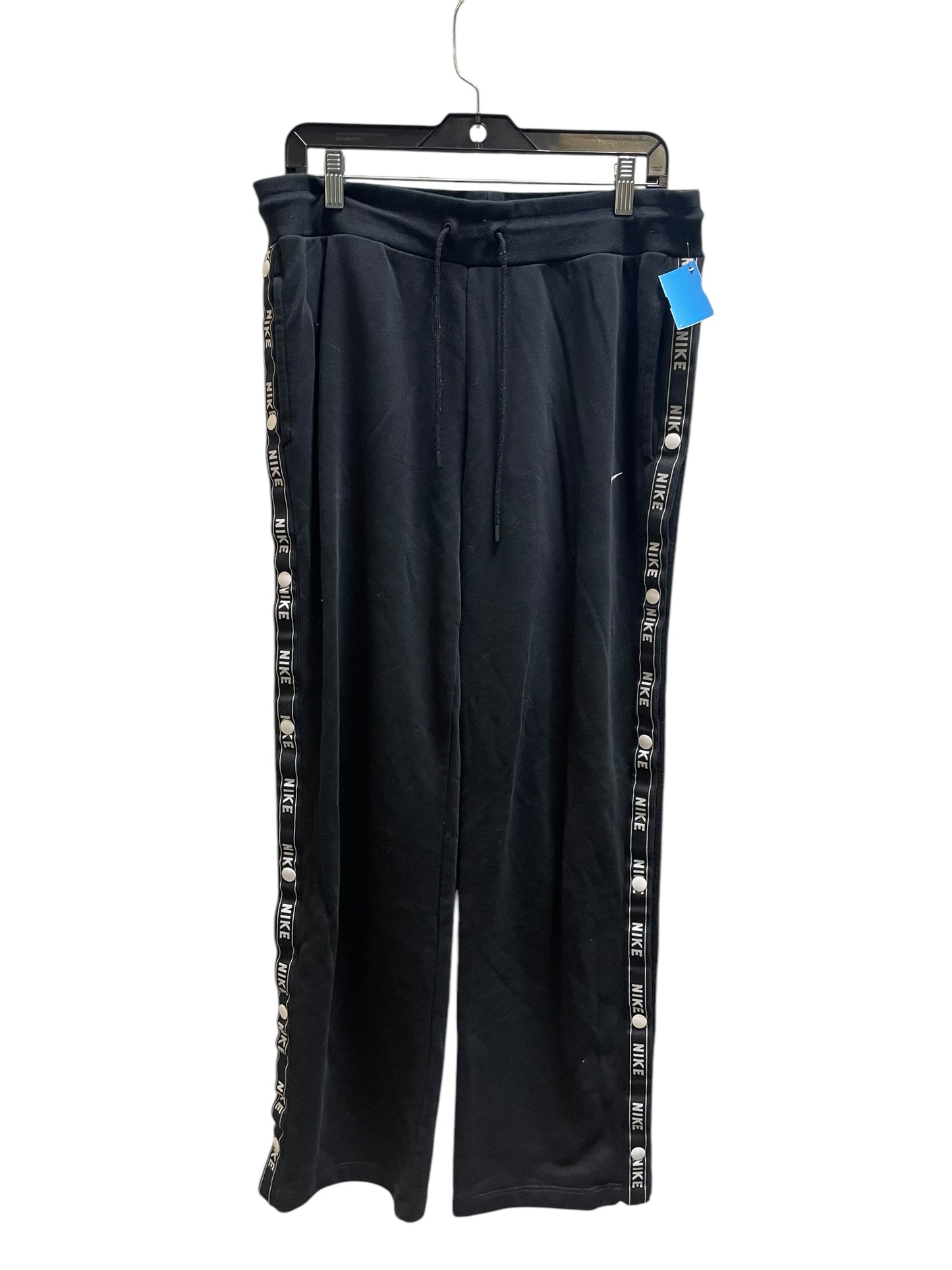 Athletic Pants By Nike Apparel In Black, Size: L