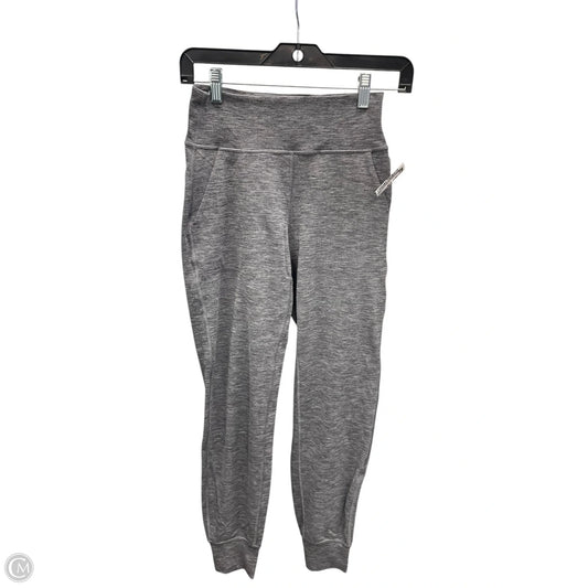 Athletic Pants By Lululemon In Grey, Size: 4