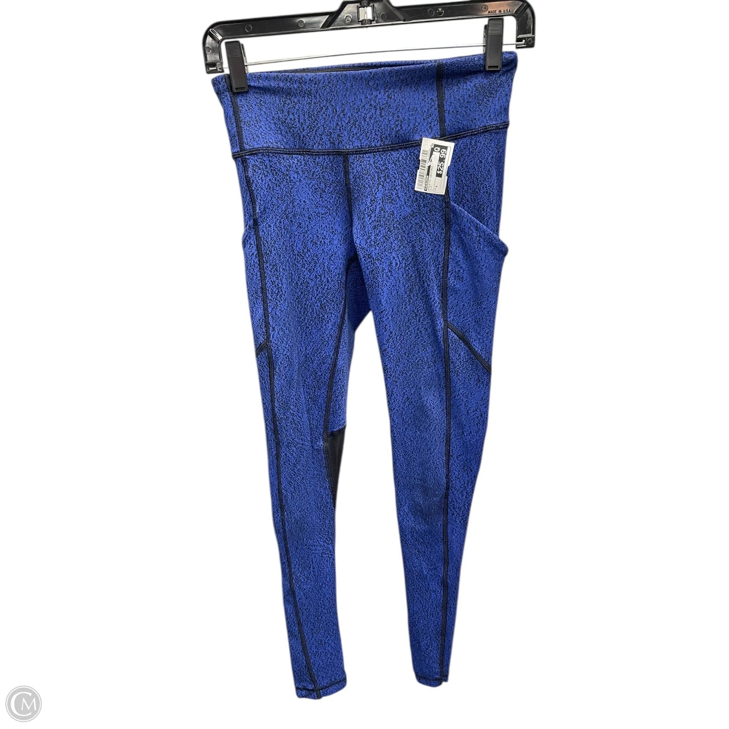 Athletic Leggings By Lululemon In Blue, Size: 4