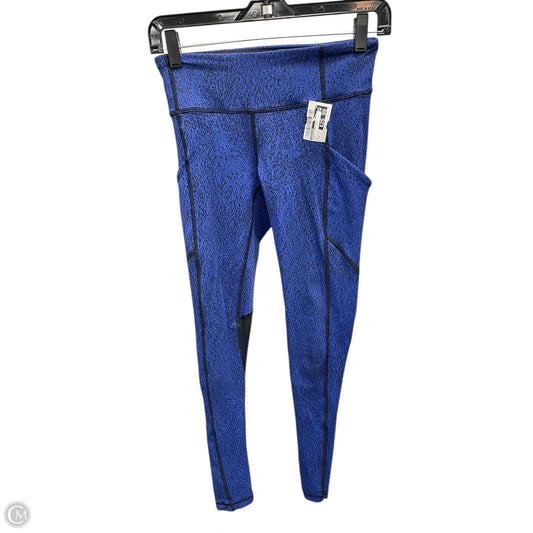 Athletic Leggings By Lululemon In Blue, Size: 4