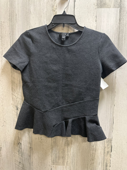 Grey Top Short Sleeve J. Crew, Size Xs