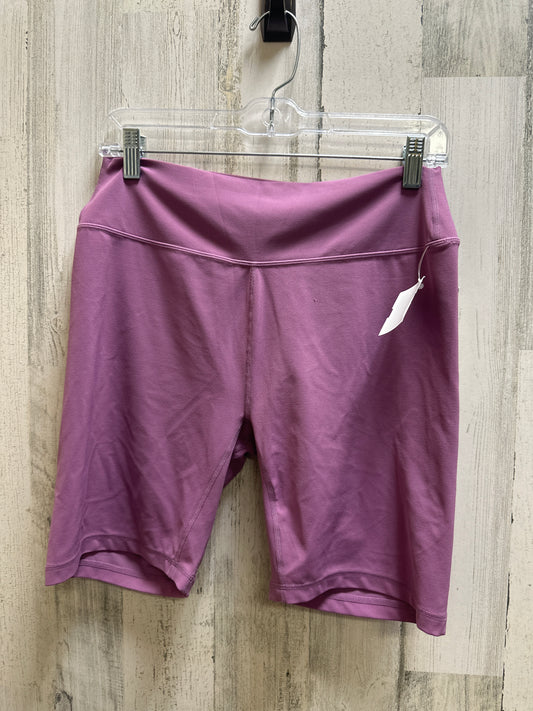 Purple Athletic Shorts Clothes Mentor, Size L