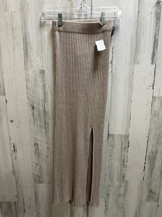 Brown Skirt Maxi Clothes Mentor, Size Xxs