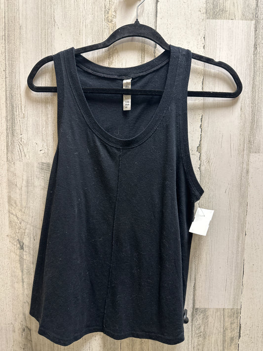 Black Athletic Tank Top Alo, Size S