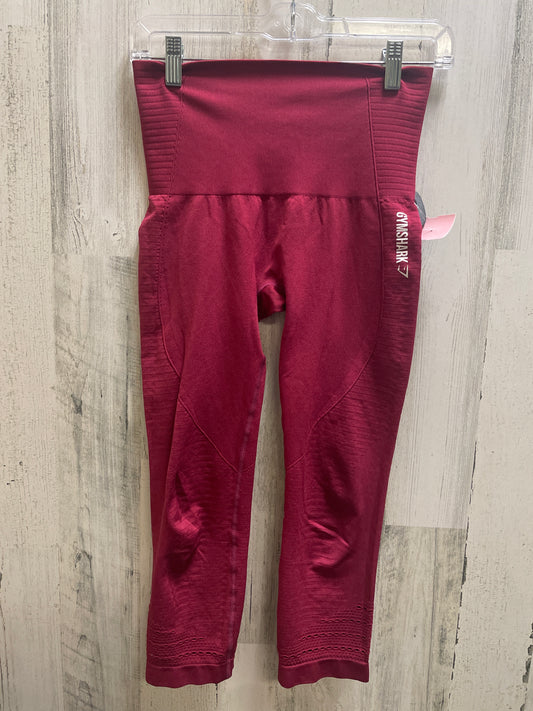 Athletic Leggings By Gym Shark In Pink, Size: S