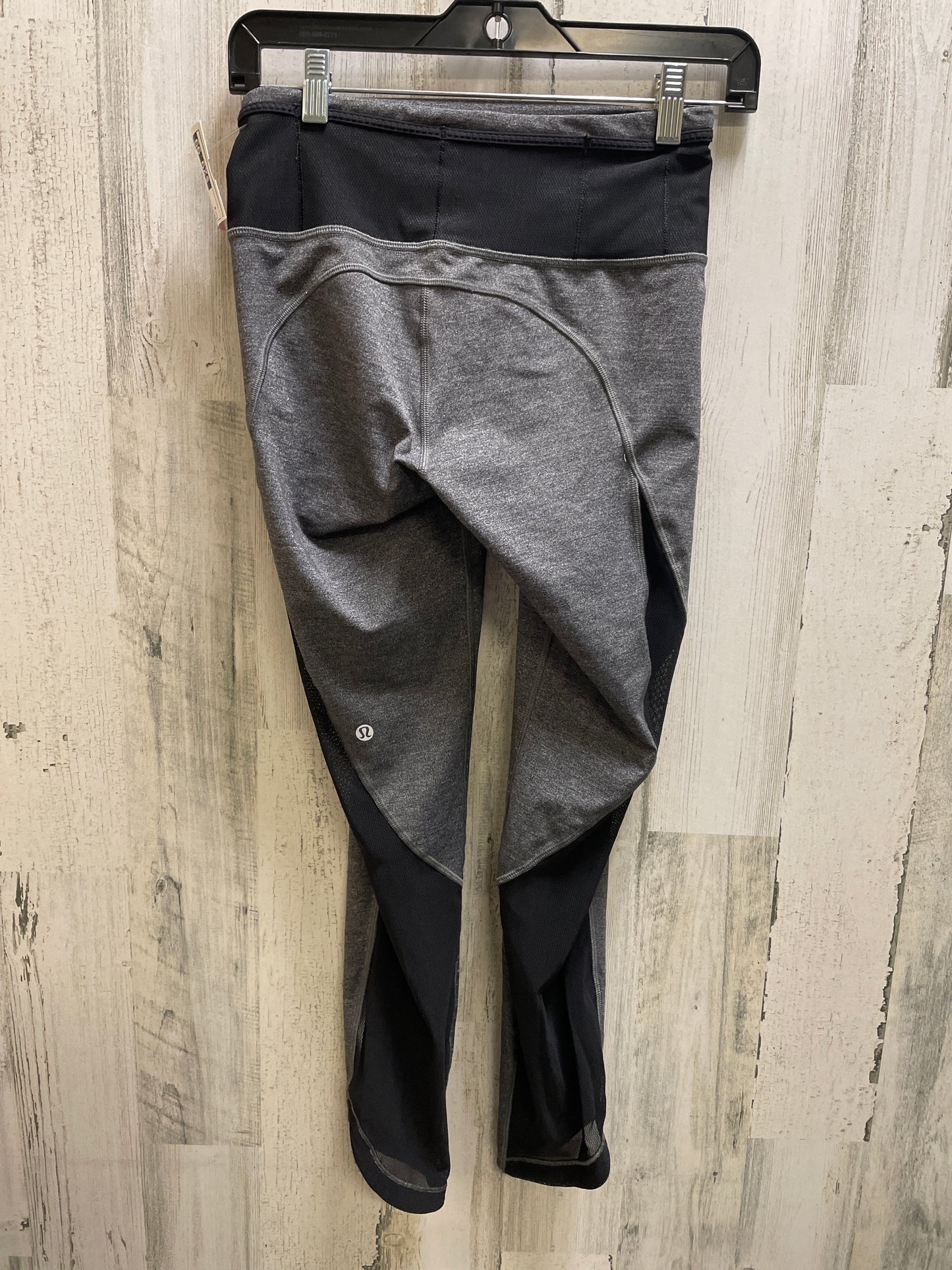 Athletic Leggings By Lululemon In Grey, Size: S