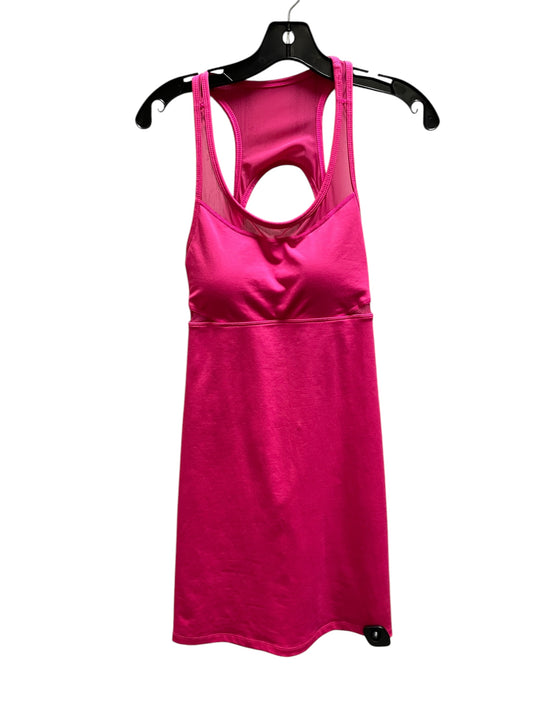 Athletic Dress By Fabletics In Pink, Size: M