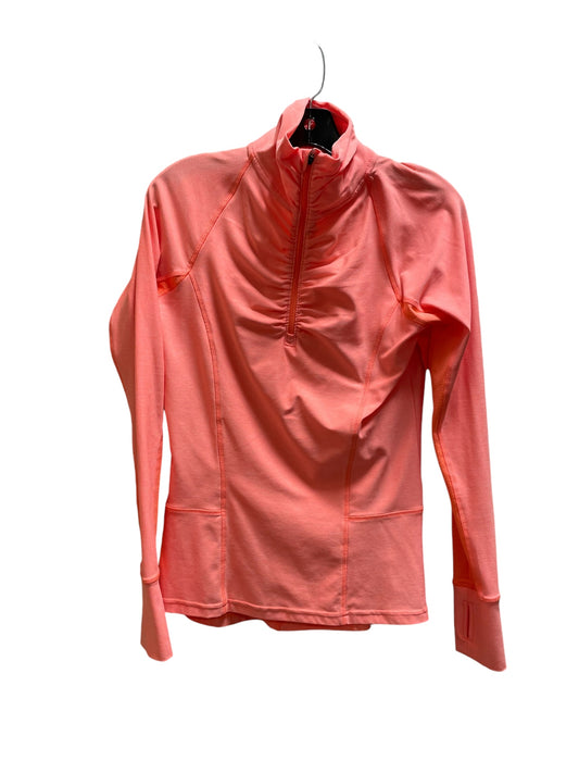 Athletic Jacket By Champion In Pink, Size: S