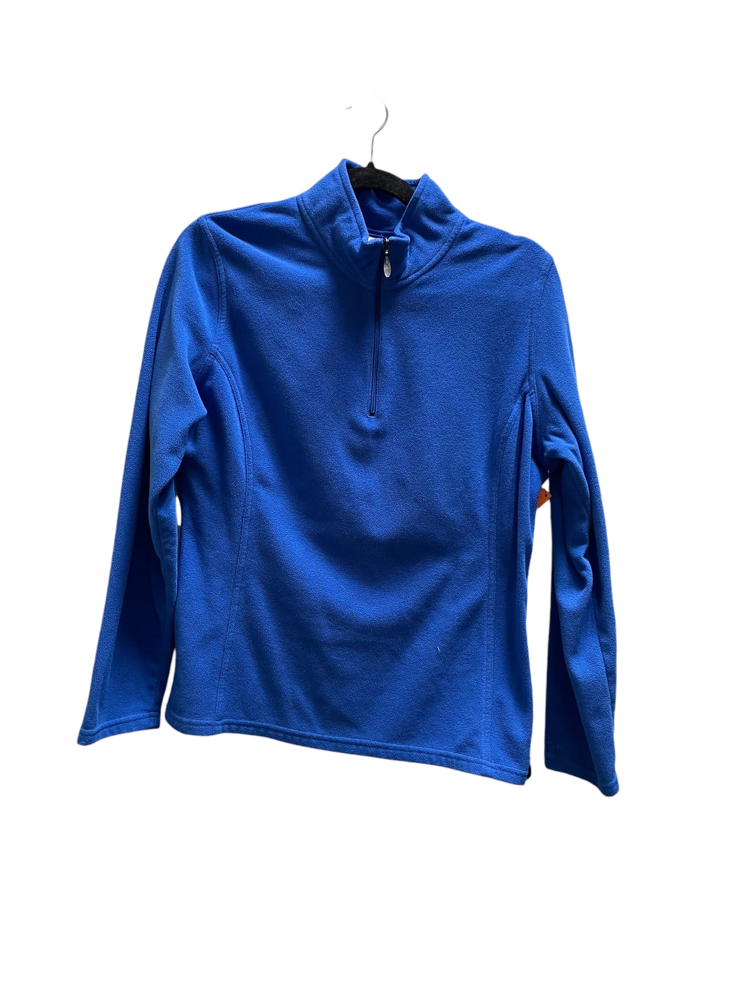 Athletic Jacket By Champion In Blue, Size: L