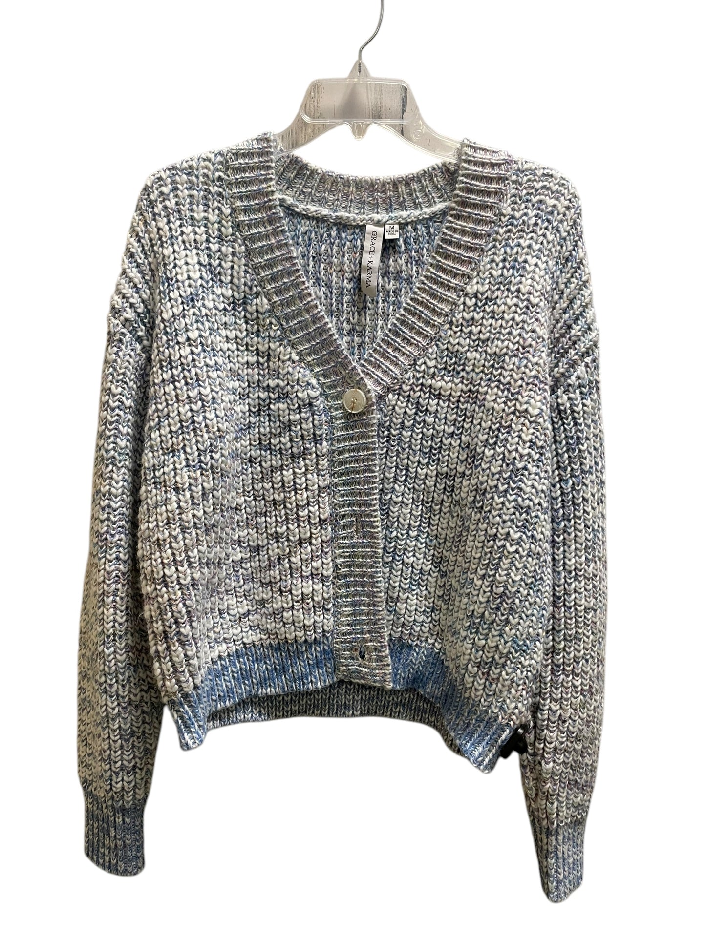 Sweater By Clothes Mentor In Blue, Size: M