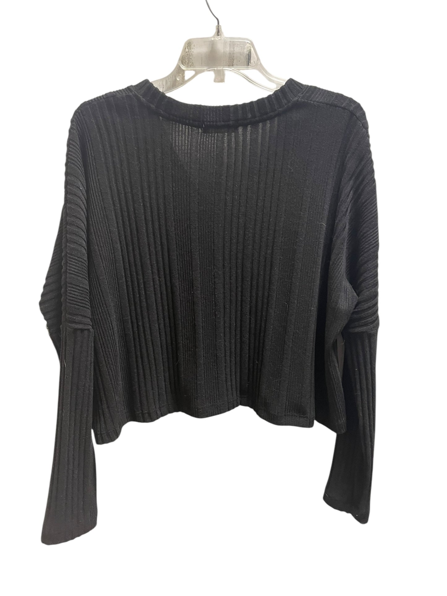 Top Long Sleeve By Altard State In Black, Size: S